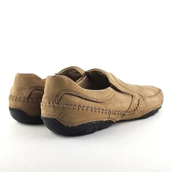 Mr. Jones Men's Sand Leather Nubuck Casual Loafer Size 11 - Picture 5 of 16